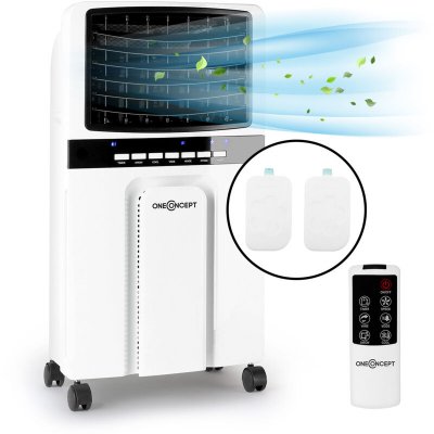 ONECONCEPT Rafra&icirc;chisseur d'Air 3 en 1  Baltic Blue 400m&sup3;/h 65W Blanc - Blanc