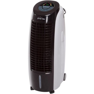 PURLINE Rafraichisseur d'air par &eacute;vaporation &agrave; d&eacute;bi  Noir