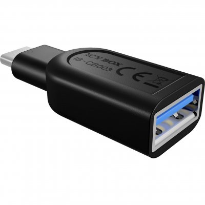 ICY BOX Raidsonic  Ib-cb003 Adapter Usb 3.0 Type-c To Type-a Noir