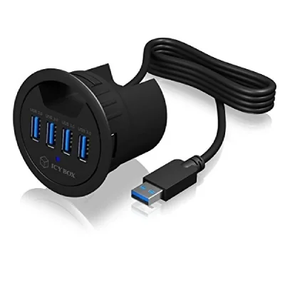 ICY BOX RaidSonic  IB-HUB1403 Table Hub 4X USB 3.0 Type-A