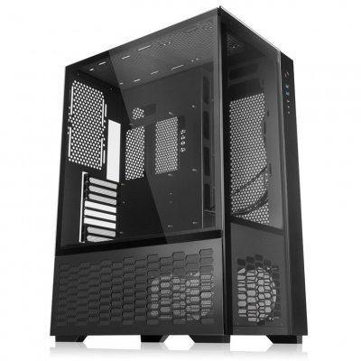RAIJINTEK  paean premium midi tower showcase - schwarz 0R20B00208