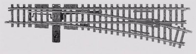 MARKLIN Rail Aiguillage Manuel Droite H0 M&auml;rklin 22716-M&auml;rklin