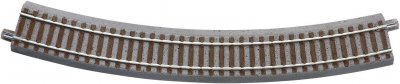 ROCO Rail courbe (H0) Voie geoLINE (avec ballast)  61128 22.5 &deg; 502.7 mm 6 pc(s)