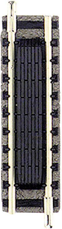 FLEISCHMANN Rail droit, Contact de commutation  9115 (N) Voie  piccolo (avec ballast)