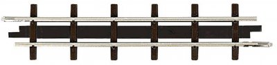 BUSCH Rail droit (H0f) Voie ferr&eacute;e de campagne 66.6 mm  12303