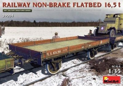 MINIART Railway Non-brake Flatbed 16,5 T - 1:35e - 