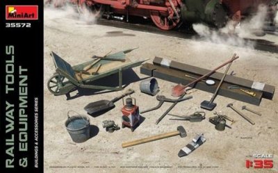 MINIART Railway Tools & Equipment - 1:35e - 