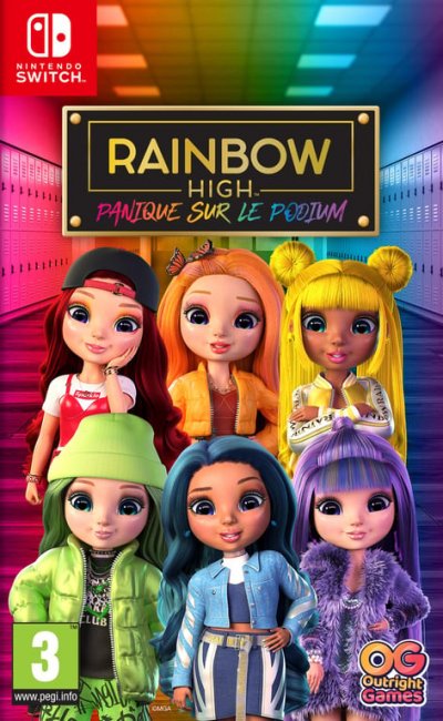 JUST FOR GAMES Rainbow High Panique sur le Podium Nintendo Switch
