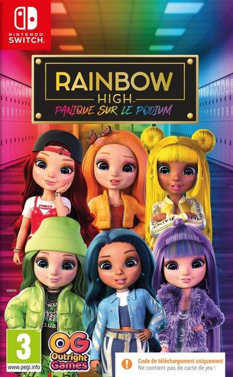 FLASHPOINT UIE Rainbow High Runway Rush (code De T&eacute;l&eacute;chargement)-Jeu-SWITCH