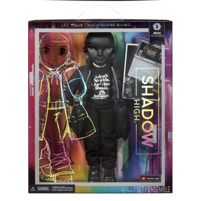 RAINBOW HIGH  - Shadow High Fashion Doll - Rexx Mcqueen (Noir) S&eacute;rie 2