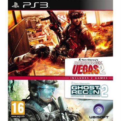 Rainbow Six Vegas 2 + Ghost Recon Advanced Warfighter 2 Ps3