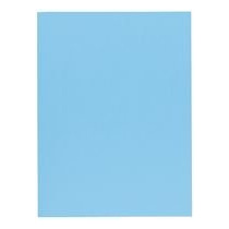 EXACOMPTA Rainex Paquet de 100 chemises Super carte 250 grammes 24x32 Bleu clair