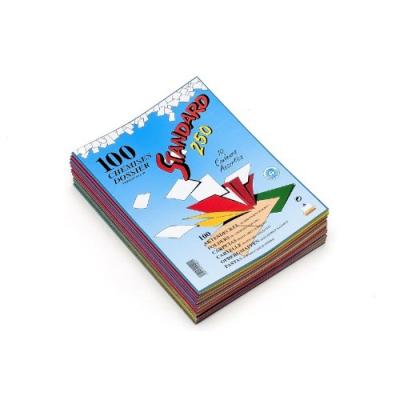 EXACOMPTA Rainex standard 250 100 chemises 24 x 32 cm assorties 402as