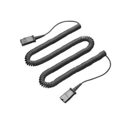 DACOMEX Rallonge 3m pour casque t&eacute;l&eacute;phonique Plantronics prise QD M/F