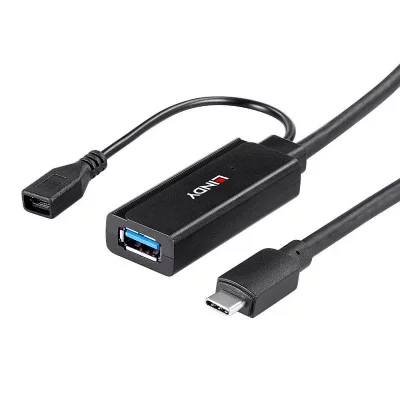LINDY Rallonge Active USB 3.2 Gen 1 C/A, 5m