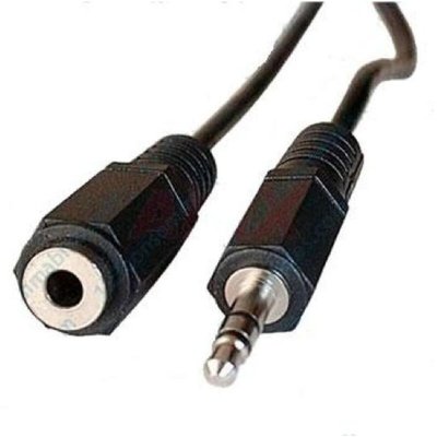 GOOBAY Rallonge c&acirc;ble audio st&eacute;r&eacute;o Jack 3.5mm 5m cd50090