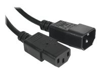 MCAD Rallonge &eacute;lectrique secteur moniteur/onduleur - noir 7,5 m
