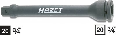 HAZET Rallonge   1005S-7 Propulseur 3/4 (20 mm) Sortie 3/4 (20 mm) 175 mm
