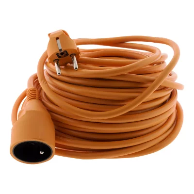 ZENITECH Rallonge prolongateur 1x16A 25 m orange