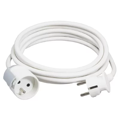LEGRAND Rallonge pvc prise 2p+t 16a eclips 5m bl acr  051604