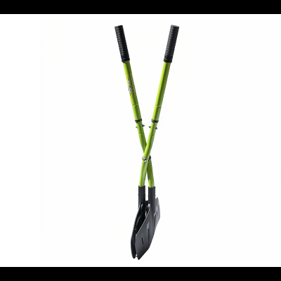 VENTEO Ramasse feuilles ergonomique XXL  - EARTWISE - Outil de jardin - Noir/Vert