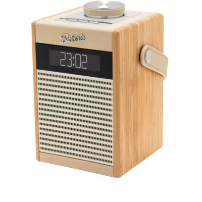 ROBERTS Rambler MIDI Radio-r&eacute;veil r&eacute;tro Portable Dab+/FM/Bluetooth Cr&egrave;me