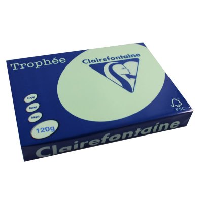 ZYXEL COMMUNICATIONS Ramette de papier 250 feuilles A4 - CLAIREFONTAINE - 120 g - Vert