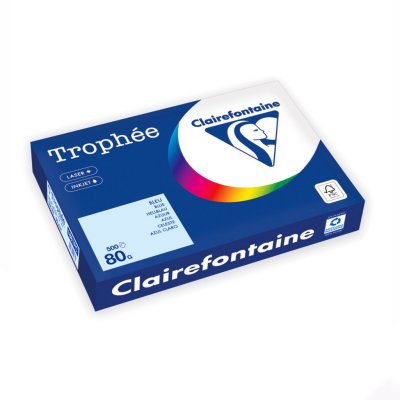 CLAIREFONTAINE Ramette de papier 500 feuilles A3 -  - 80 g - Bleu