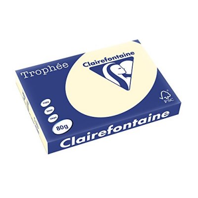 CLAIREFONTAINE Ramette de papier 500 feuilles A3 -  - 80 g - Ivoire