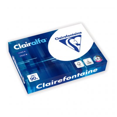 CLAIREFONTAINE Ramette papier  A4 90g - Blanc