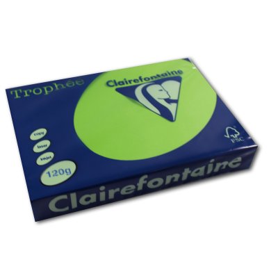 CLAIREFONTAINE Ramette papier couleur  A4 120g - Vert menthe