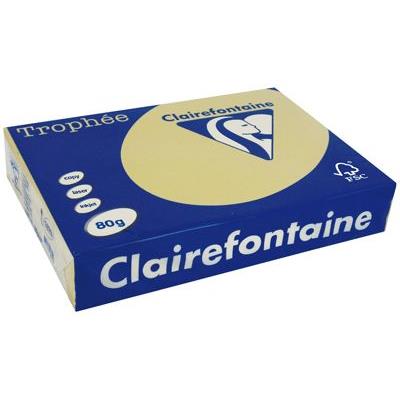 GENERIQUE Ramette papier couleur Clairefontaine A4 80g - Caramel