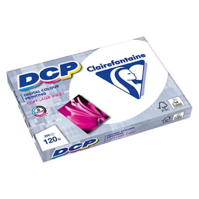CLAIREFONTAINE Ramette papier DCP  A3 120g 250 feuilles - Blanc