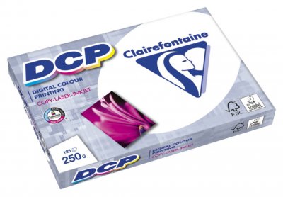CLAIREFONTAINE Ramette papier DCP  A3 250g 125 feuilles - Blanc