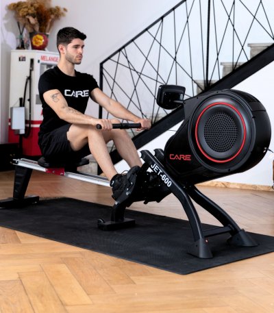 CARE Rameur - 24 programmes -  - JET 600 - Connect&eacute; - Kinomap 