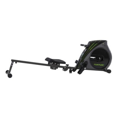 TUNTURI Rameur dappartement pliable -  - Cardio Fit R20 - &Eacute;cran LCD - R&eacute;sistance magn&eacute;tique