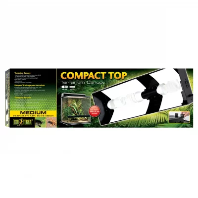 Rampe d'&eacute;clairage Compact Top pour Terrarium Exo Terra Moyenne 60 cm