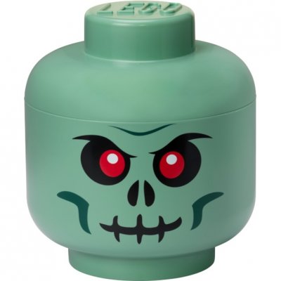 Rangements Lego - Grande T&ecirc;te De Rangement - Squelette Vert - 5007889