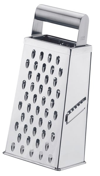 GEFU R&acirc;pe carr&eacute;e CUBO  Acier inoxydable Argent