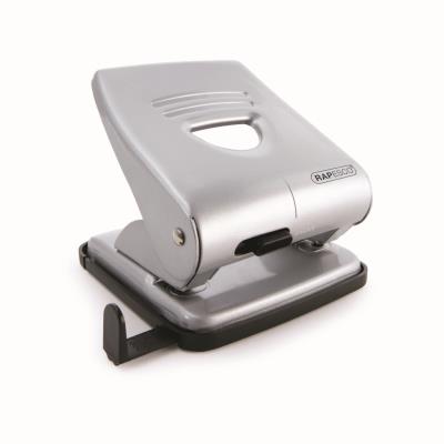 RAPESCO  Perforateur 2 Trous 827 En M&eacute;tal 30 Feuilles Argent