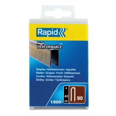 RAPID  1500 agrafes 90/40mm galvanis&eacute;es RAP5000127