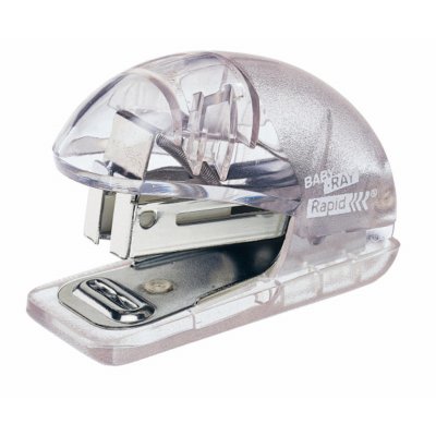 RAPID  Fashion Baby Ray Agrafeuse en plastique Blanc transparent