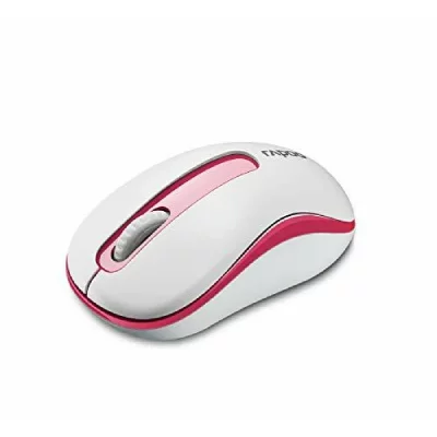 RAPOO  souris m10 - sans fil - 3 boutons - optique - 1000 dpi - pc - rouge m10plus-red 