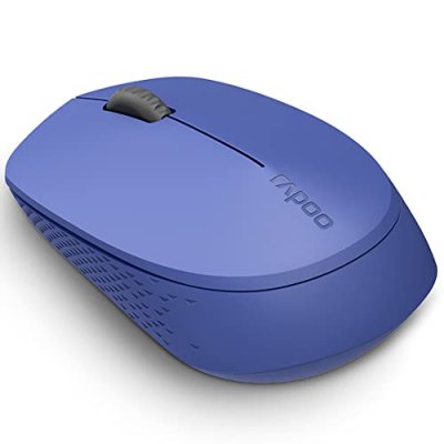 RAPOO  Souris optique connexion sans fil , multi- mode, Bleu
