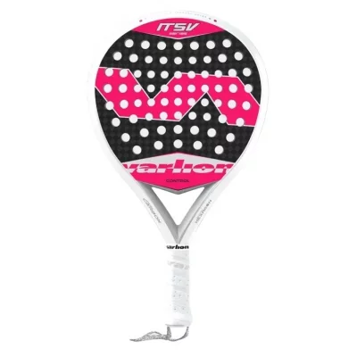 VARLION Raquette de padel femme  LW Hexagon 8.8 - blanc/noir/rose - TU
