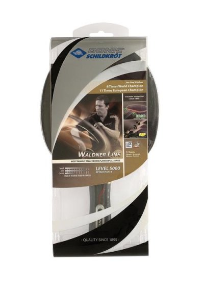 DONIC Raquette de Ping Pong Tennis de table-Schildkr&ouml;t Waldner 5000 Carbon