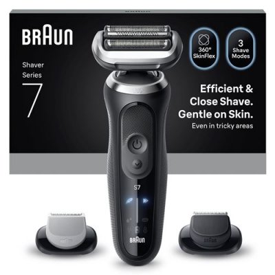 BRAUN Rasoir &eacute;lectrique  Series 7 72-N1620s Noir