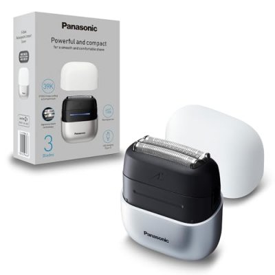 PANASONIC Rasoir &eacute;lectrique compact 3 lames moteur lineaire charge USB C S700