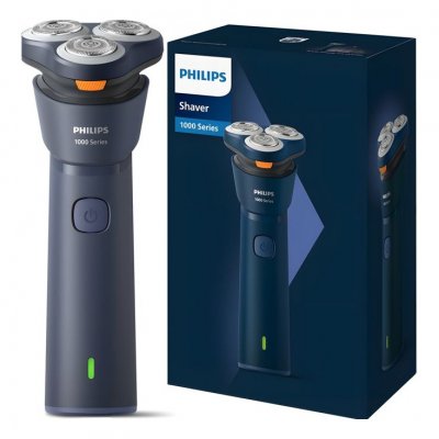 UNISEX Rasoir &eacute;lectrique rotatif - PHILIPS - S1881/00 - Wet & Dry - Charge USB - 3 t&ecirc;tes flottantes 3D