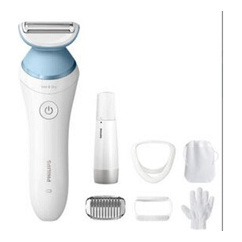 PHILIPS Rasoir f&eacute;minin  Series 8000 BRL166/91 Blanc et Bleu